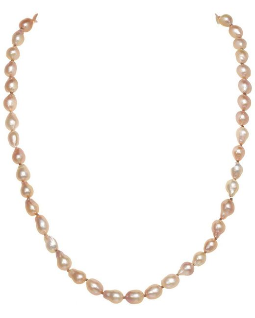 Margo Morrison Metallic 7-8Mm Pearl Necklace