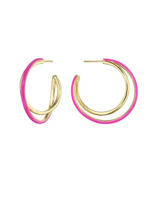 Bright Fuchsia Pink Earrings
