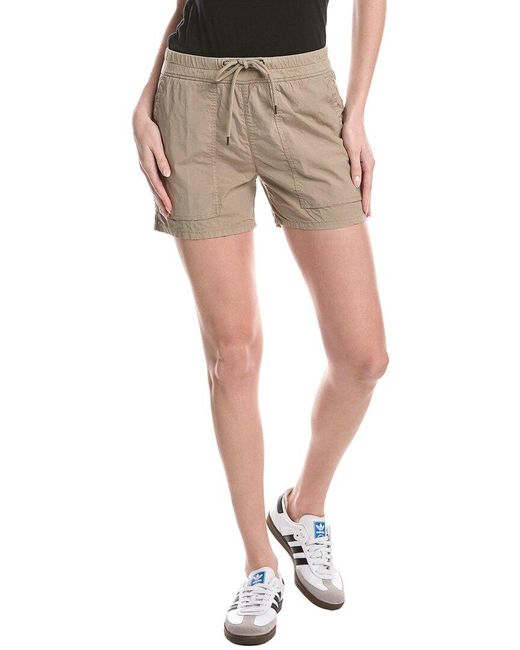 James Perse Natural Poplin Short