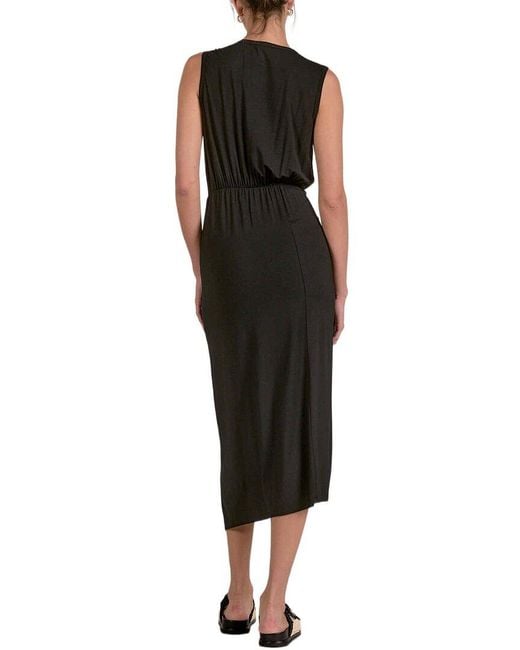 Elan Black Midi Dress