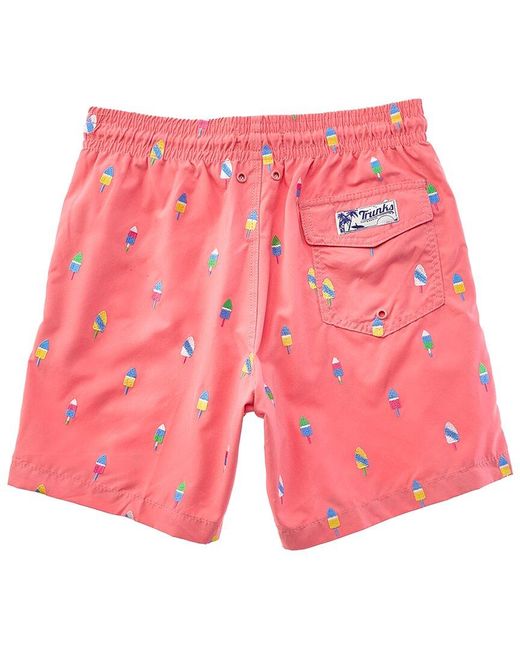 Trunks Surf & Swim Red Sano Swim Short for men