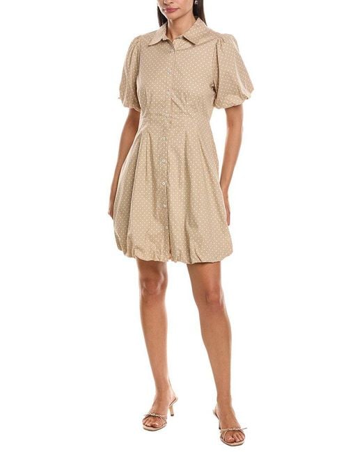 Nanette Lepore Natural Mini Dress
