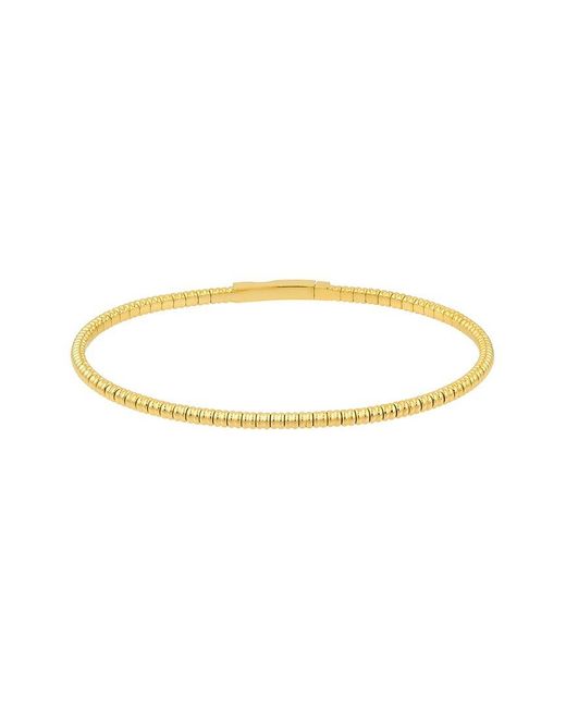 HAWLEY ST Metallic 14K Flexible Bracelet
