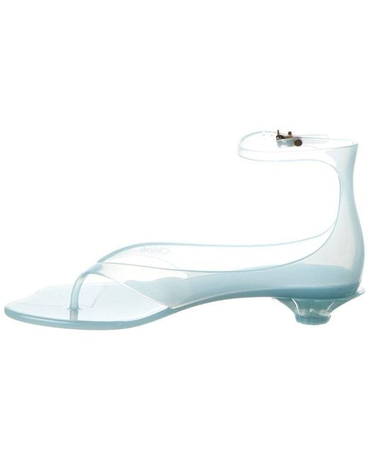 Chloé Blue Chloe Jelly Sandal