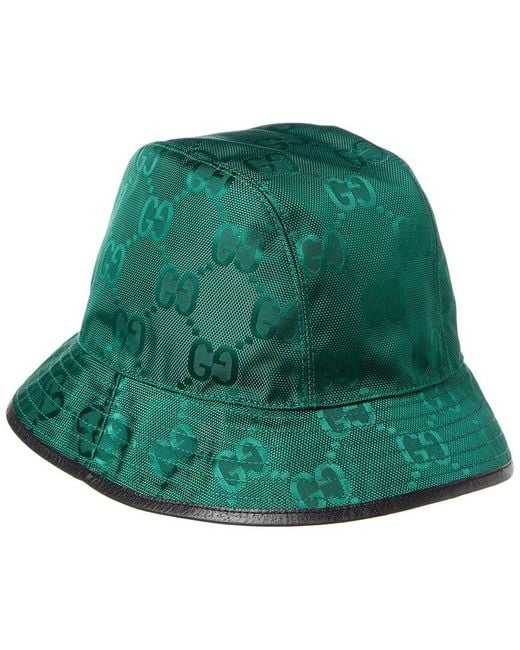 GUCCI Off The Grid GGロゴ総柄 バケットハット Gucci Off The Grid Bucket Hat in Green for Men | Lyst