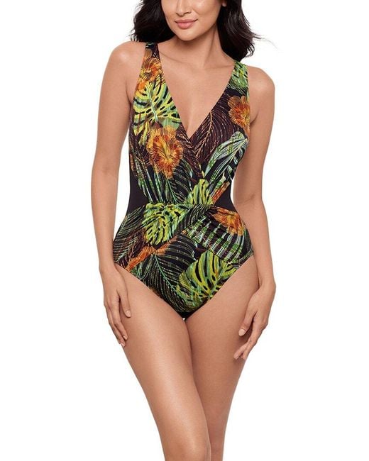 Miraclesuit Green Sunset Islet Ibiza One Piece