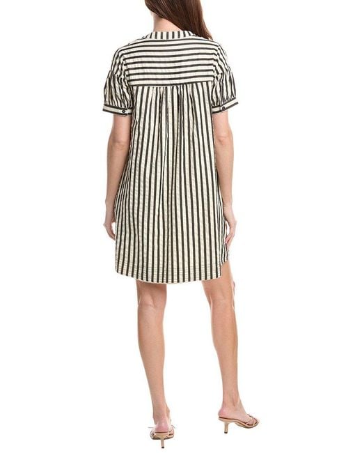 Renuar Black Woven Mini Dress