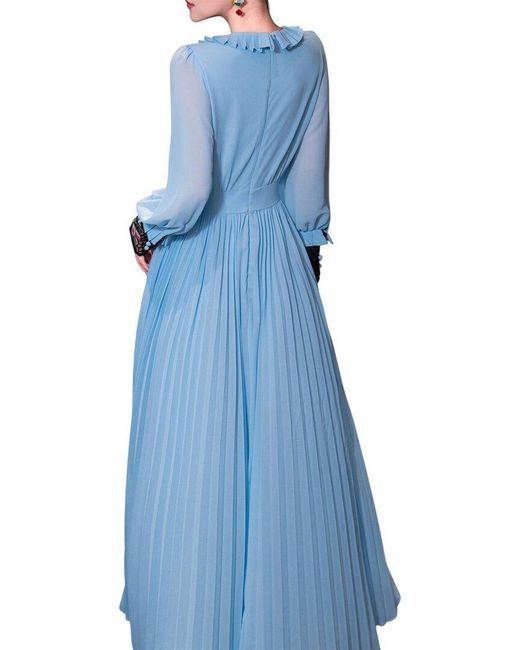 BURRYCO Blue Maxi Dress