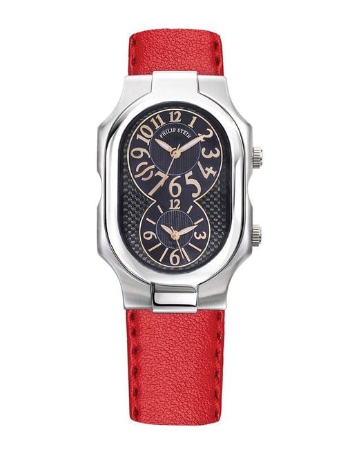 Philip Stein Red Unisex Signature Watch