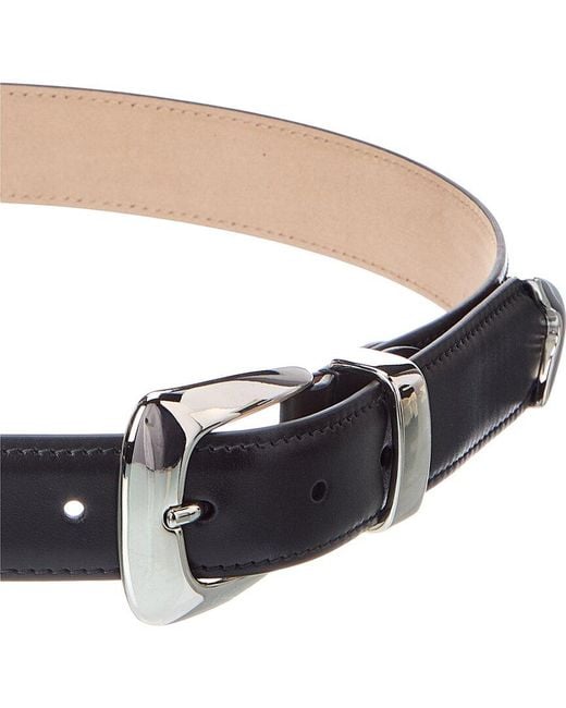 Khaite Black Benny Leather Belt