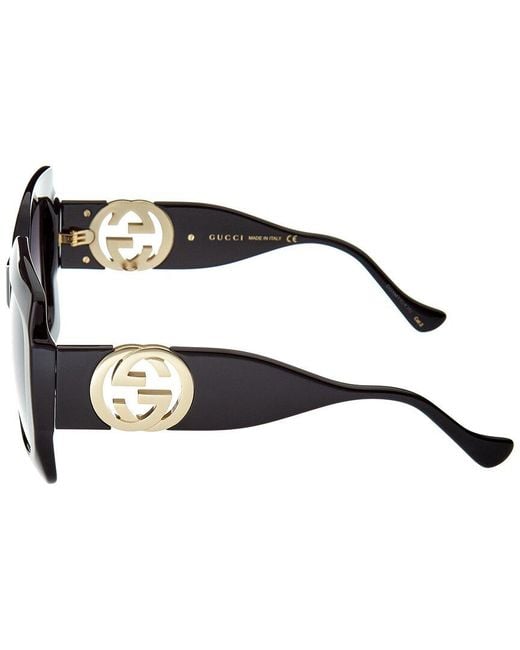 Gucci Black GG1022S 54mm Sunglasses