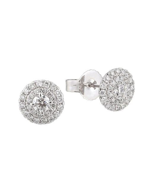 Gregg Ruth White 14K 0.80 Ct. Tw. Diamond Earring