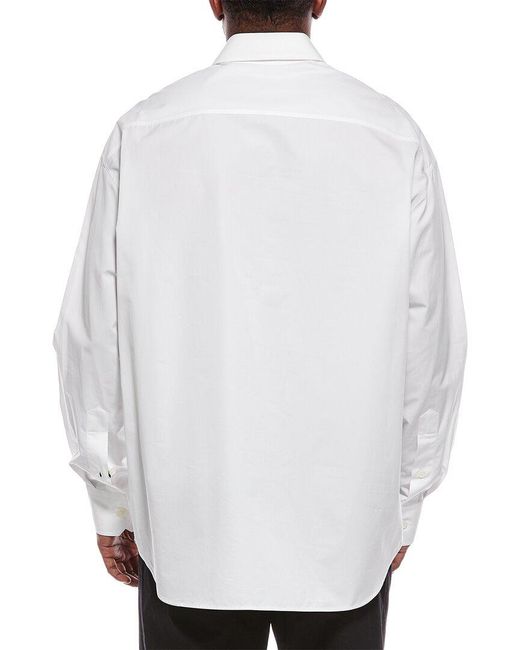Valentino White Button Shirt for men