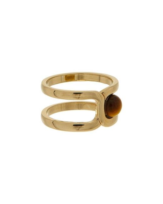 Chloé White Marcie Gemstone Ring