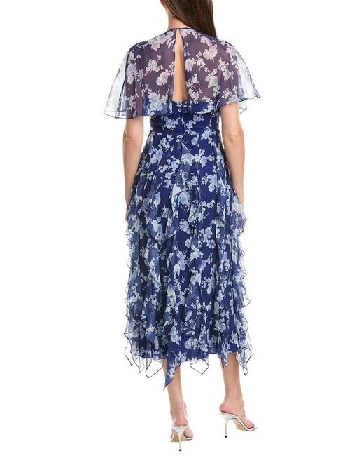 Carolina Herrera Blue Dress