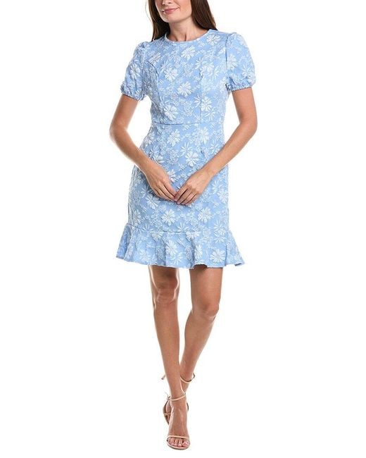 IPPONELLI Blue Mini Dress