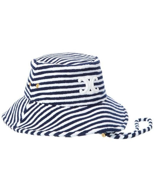Céline Blue Triomphe Bob Hat