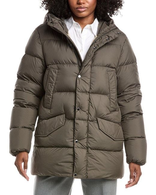 Woolrich Green Cloud Davis Down Parka