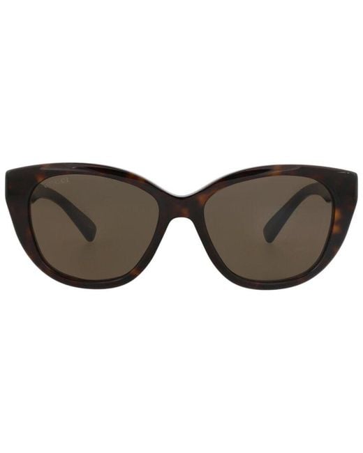 Gucci Brown 17Mm Sunglasses