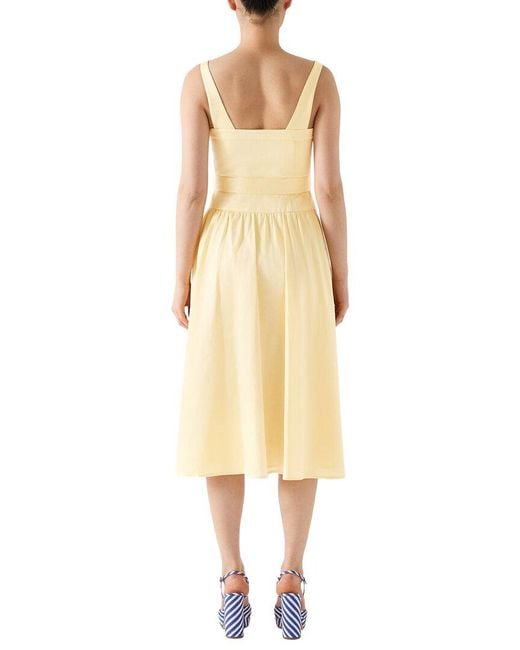 L.K.Bennett Natural Alessia Dress