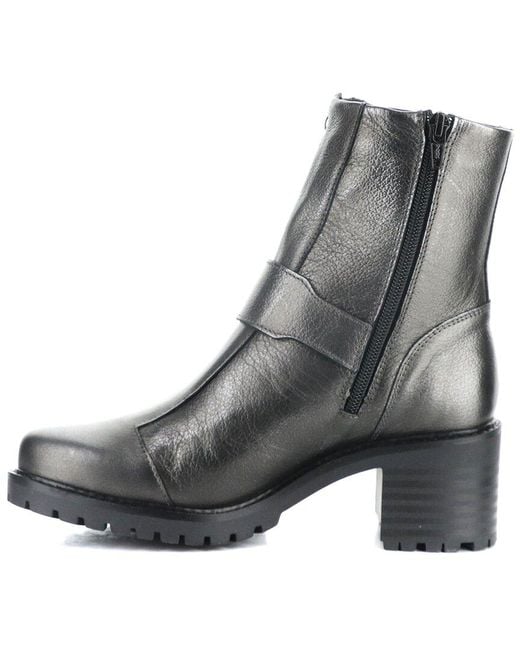 Bos. & Co. Gray Ishy Waterproof Leather Boot