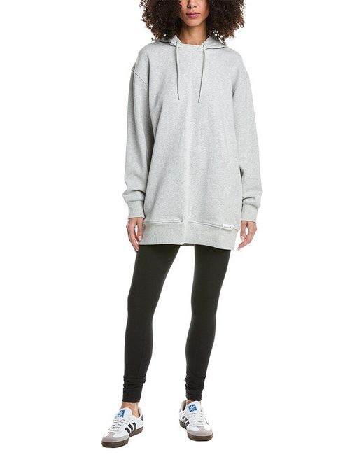 3.1 Phillip Lim Gray Live-In Terry Sweaterdress