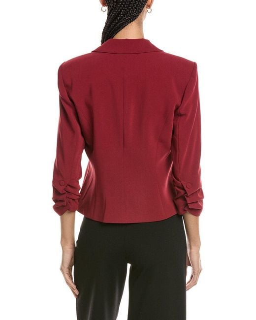 Cinq À Sept Red Cinq A Sept Le Petit Khloe Blazer