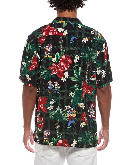 Tommy Bahama Green Festive Palms Shirt for men