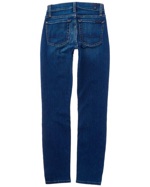 7 For All Mankind Blue Ankle Gwenevere Jean