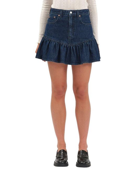 Daze Denim Blue Daze Smooch Denim Skirt