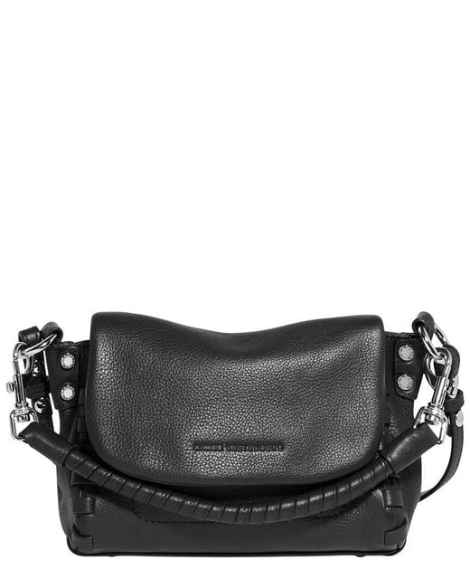 Aimee Kestenberg Black Zen Leather Mini Crossbody