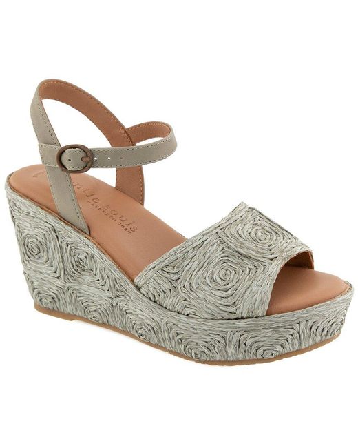 Gentle Souls Metallic Nevio Sandal