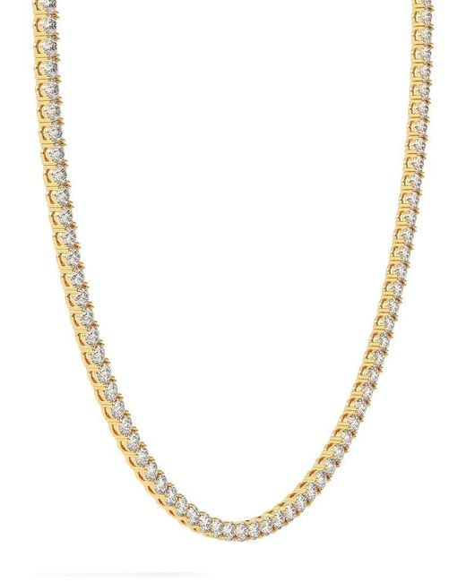 Diamond Select Cuts Natural 14K 10.00 Ct. Tw. Diamond Pendant Necklace