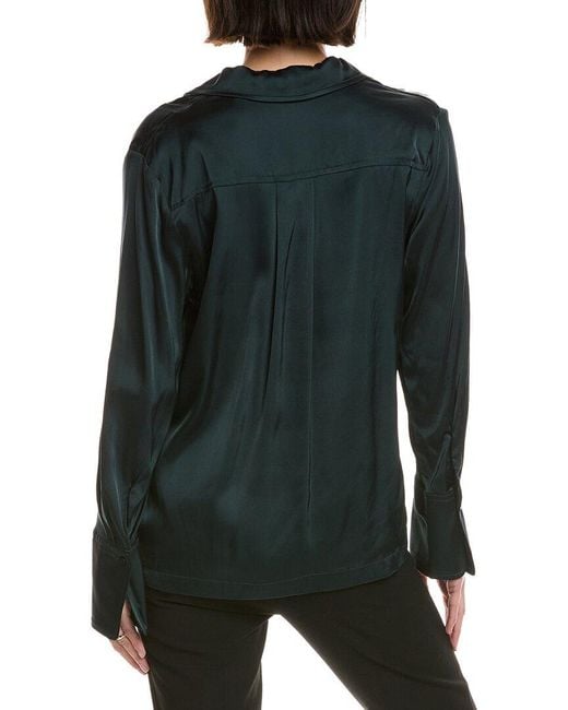Ted Baker Green Button Blouse