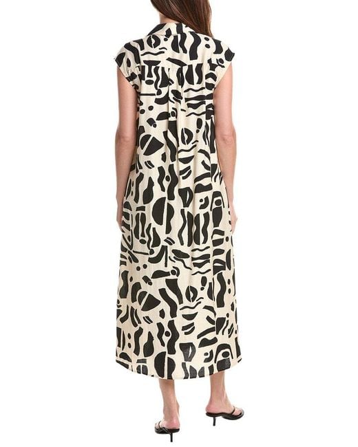 ANNA KAY White Lupitta Animal Dress