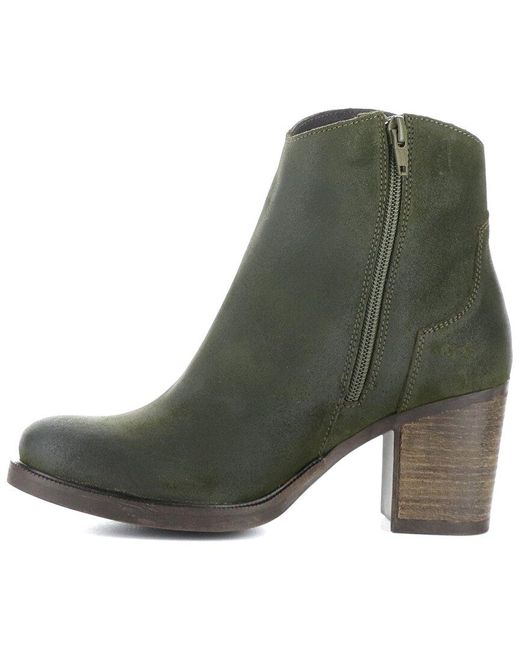 Bos. & Co. Green Brody Waterproof Suede Boot