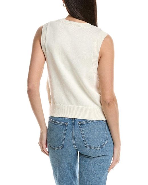 NVLT Blue Sleeveless Sweater