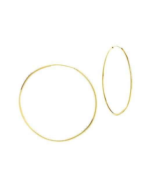 Sterling Forever Multicolor 14k Plated Hoops