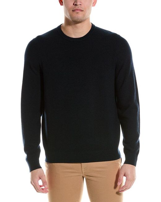 Ted Baker Black Reson Regular Fit Wool-blend Crewneck Sweater for men