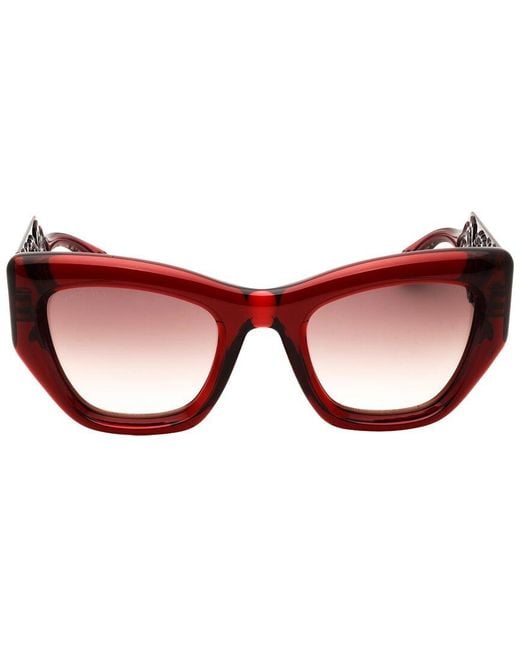 Etro Red 51Mm Sunglasses