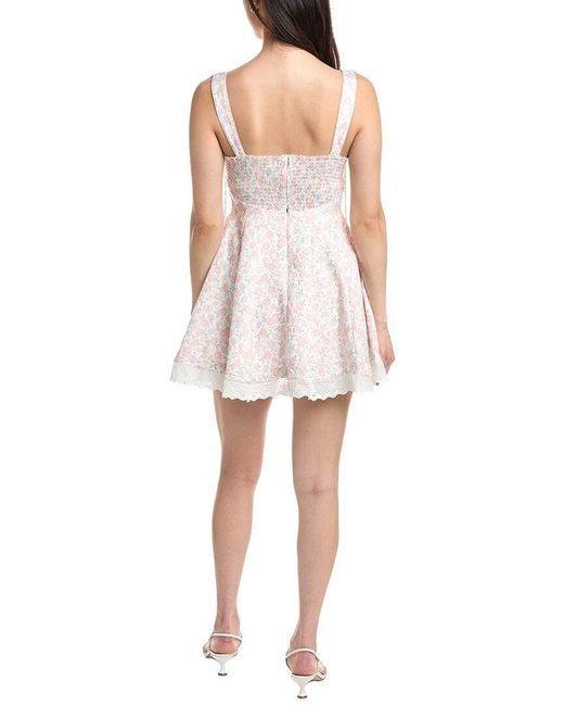 IPPONELLI White Sleeveless Mini Dress