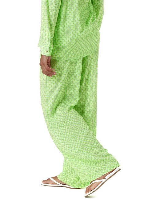 Melissa Odabash Green Olivia Trouser
