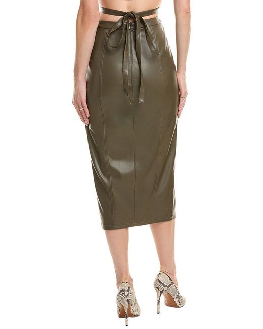 Studio Lexi Green Marilla Midi Skirt
