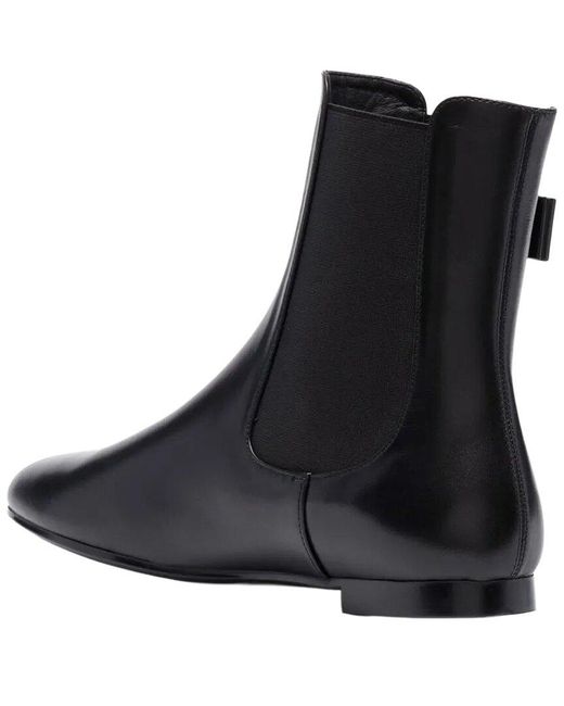 Ferragamo Black Vara Bow Leather Bootie