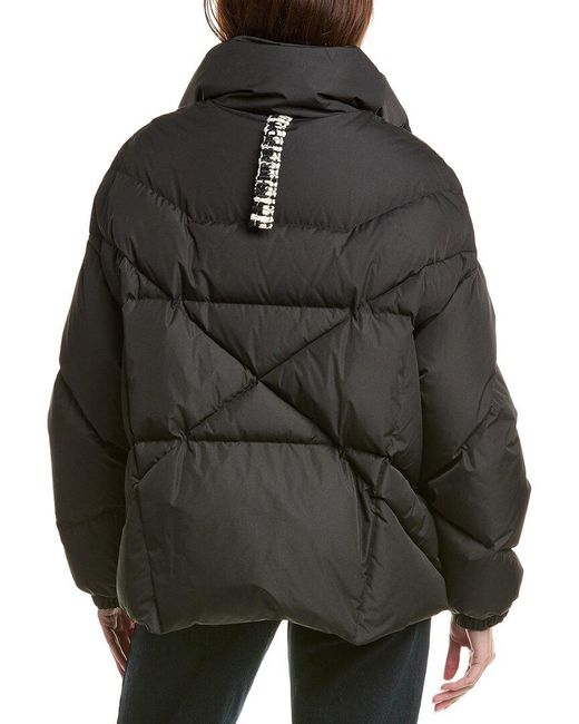Khrisjoy Black Moon Wool & Cashmere-Blend Lined Puffer Vest