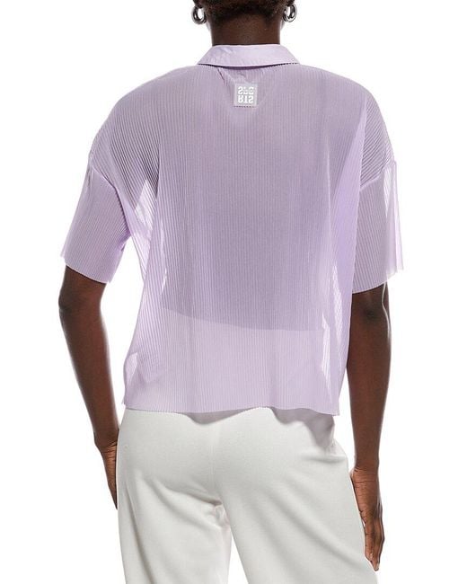 Marc Cain Purple Polo Shirt