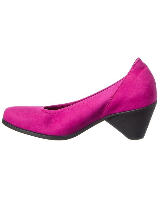 Arche Pink Naokam Leather Pump