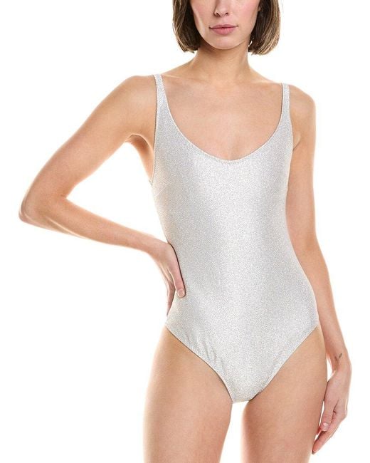 Lisa Marie Fernandez White Marilyn Maillot One-Piece