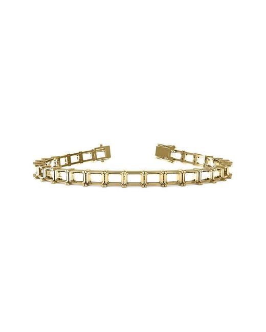 Lab Grown Diamonds White 14K 25.00 Ct. Tw. Lab-Grown Diamond Bracelet