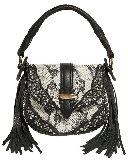 Aimee Kestenberg Black Willow Novelty Leather Mini Crossbody